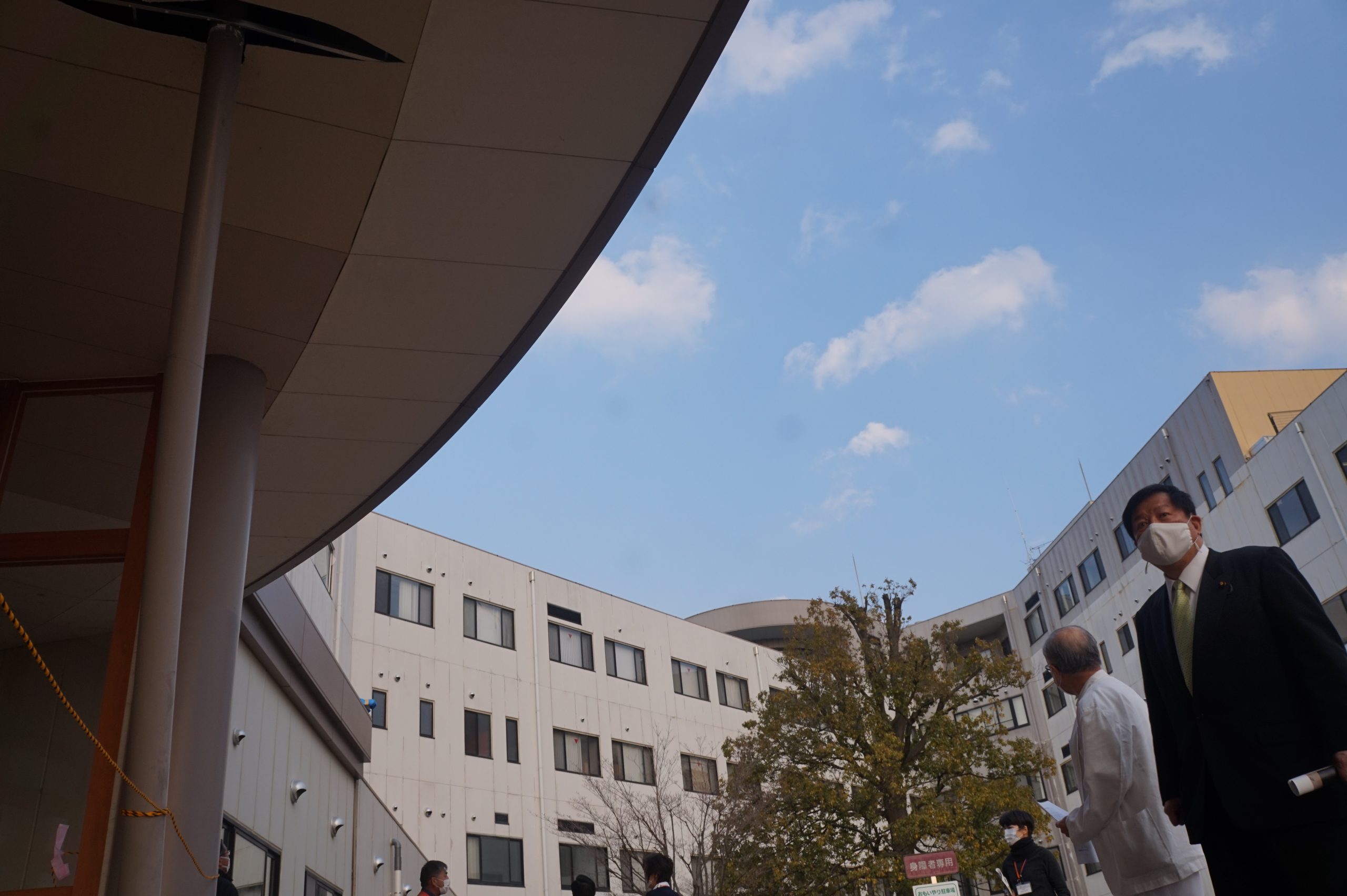 伊達の医療を守れ!北福島医療センターの地震被害状況視察 衆議院議員 亀岡偉民 公式website